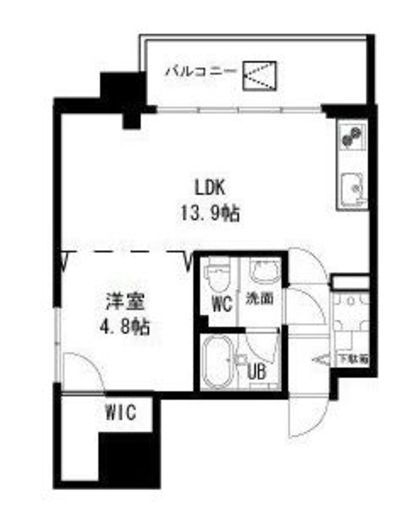 ドエル麻布 703 間取り図