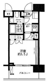 レジディア大森東 403 間取り図