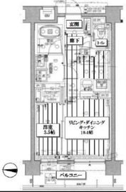 グランスイート文京小桜 4階 間取り図