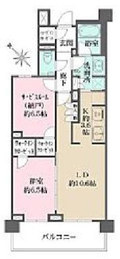 ザ・久が原レジデンス 4階 間取り図