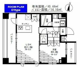 ステージグランデ錦糸町2 5階 間取り図