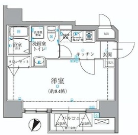 リヴシティ一番町 10階 間取り図