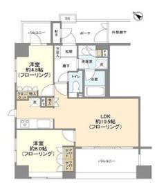 アルス恵比寿メイクス 8階 間取り図