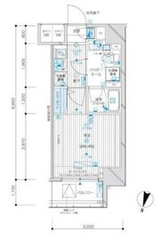 メインステージ九段下 2階 間取り図