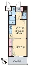 ルーチェ茗荷谷 302 間取り図