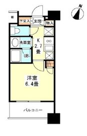 タワービューレジデンス吾妻橋 303 間取り図