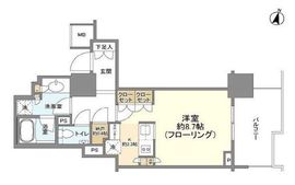 パークホームズ大岡山ラヴィアンコート 2階 間取り図