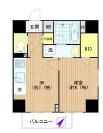 グランベル中落合 1003 間取り図