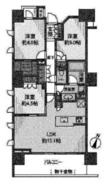 ルフォン文京本駒込 12階 間取り図