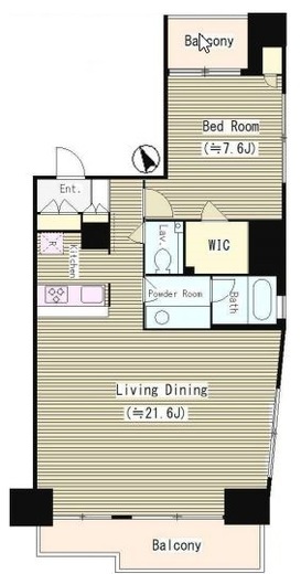 桜の杜レジデンス 602 間取り図