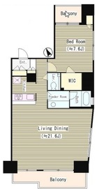 桜の杜レジデンス 602 間取り図