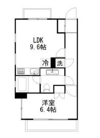 ビヴァーチェ赤坂 3階 間取り図