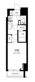 アイル銀座京橋壱番館 8階 間取り図