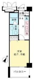 フィシオ笹塚 504 間取り図