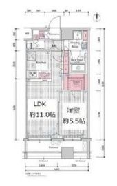 プレール・ドゥーク蔵前 702 間取り図