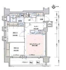 クリオ浅草橋 11階 間取り図