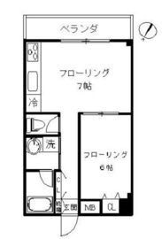 ヴィンテージ中目黒 3階 間取り図