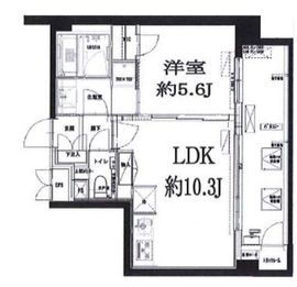 クラッシーコート北大塚 2階 間取り図