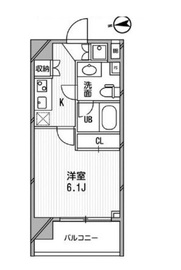 アーデン麻布十番 1006 間取り図