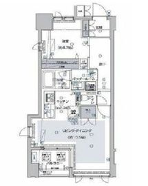 ヴァースクレイシア銀座東 10階 間取り図