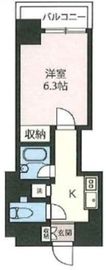 エスティメゾン神田 501 間取り図