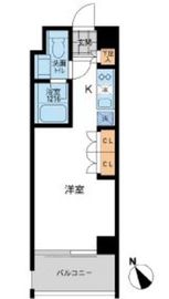 アーデン五反田 203 間取り図