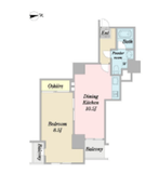 3-4-306 間取り図