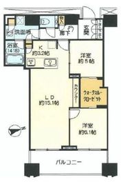 富久クロスコンフォートタワー(Tomihisa Cross)  40階 間取り図