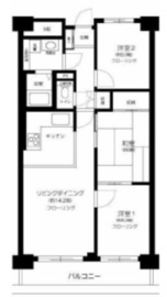 三田ナショナルコート 13階 間取り図