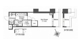 コンフォリア西荻窪 605 間取り図