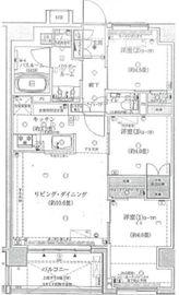 エクセレントシティ馬込ヒルズ 7階 間取り図