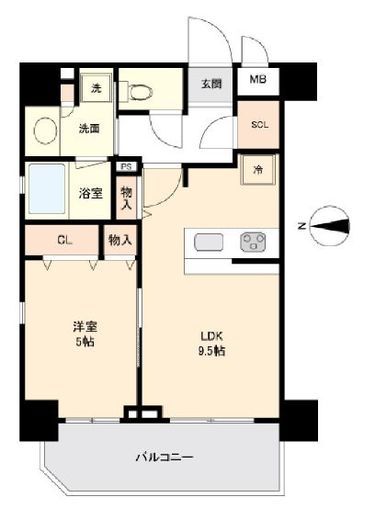 ロイジェント板橋本町 211 間取り図