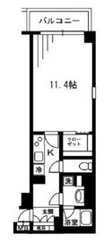 レジディア荻窪 201 間取り図