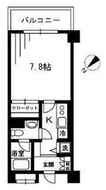 レジディア荻窪 219 間取り図