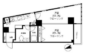 ファインクレスト渋谷神泉 502 間取り図