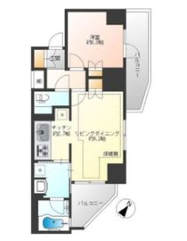 ベリスタ文京白山 14階 間取り図