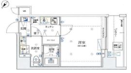 デュアレス麹町オニキス 5階 間取り図