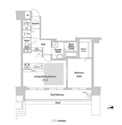 BLESS西巣鴨 902 間取り図