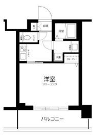 シティタワー武蔵小山 9階 間取り図