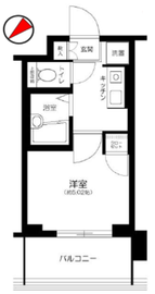 シティタワー武蔵小山 5階 間取り図