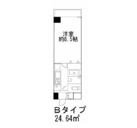 ヒューリックレジデンス参宮橋 420 間取り図