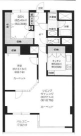 白金第一マンションズ 12階 間取り図