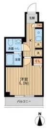 ドゥーエ東陽町 702 間取り図