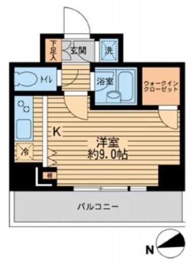 HF早稲田レジデンス2 301 間取り図
