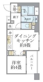 ブリリア中野 2階 間取り図