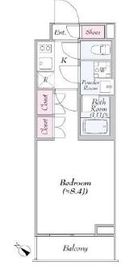 レガリス池尻大橋 107 間取り図