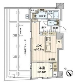 ブランズ文京小石川レジデンス 6階 間取り図