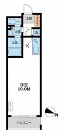 カッシア目黒 314 間取り図