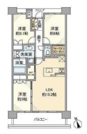 ザ・パークハウス田園調布本町レジデンス 3階 間取り図