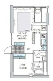 ガーデニエール砧ウエスト 436 間取り図
